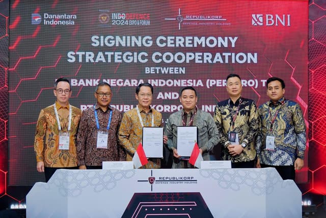Republikorp Tanda Tangan Kerja Sama Strategis Dengan Bank BNI