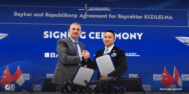 Republikorp Dan Baykar Lanjutkan Kemitraan Strategis Melalui Penandatanganan Kerja Sama Bayraktar Kizilelma