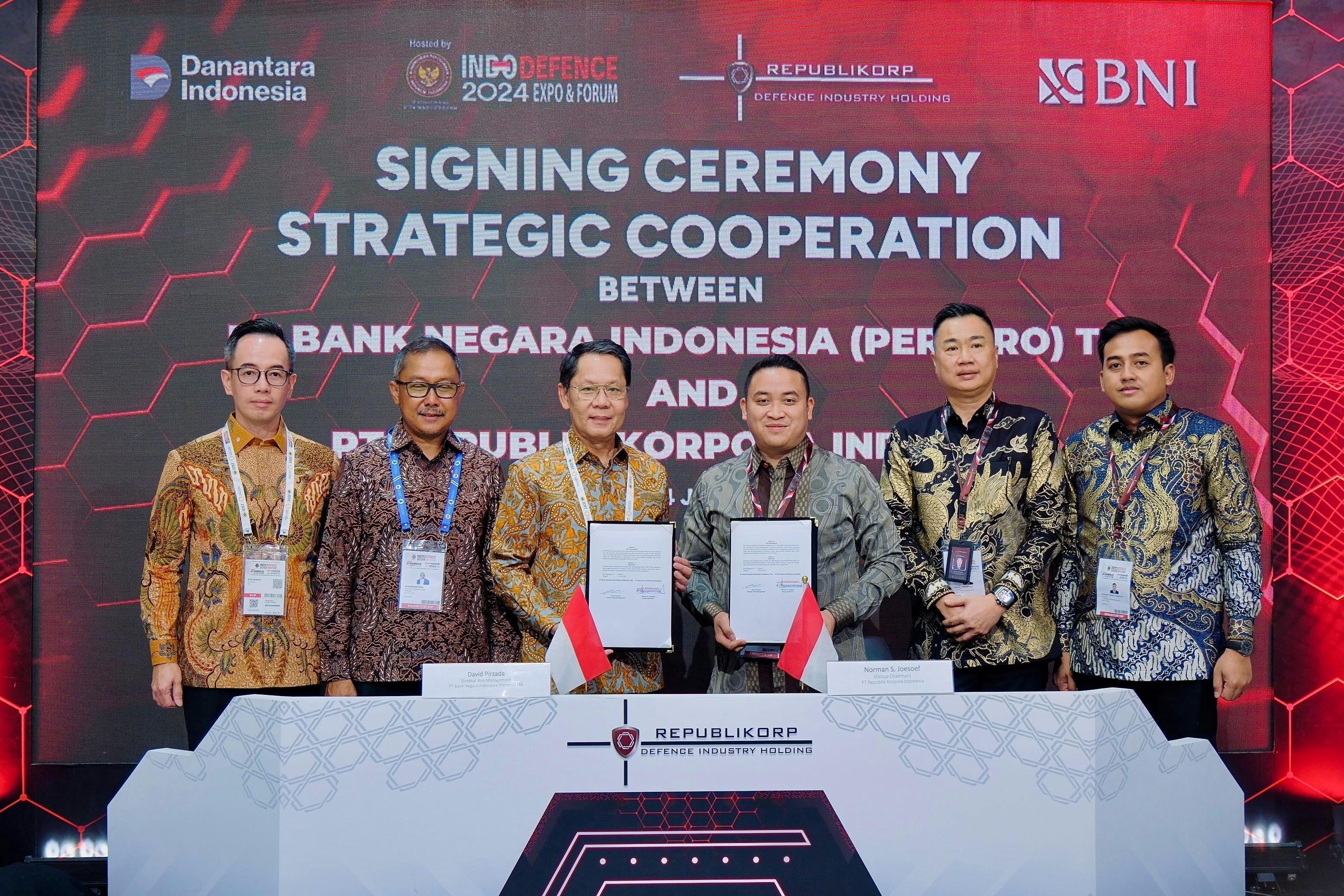 Republikorp Tanda Tangan Kerja Sama Strategis Dengan Bank BNI